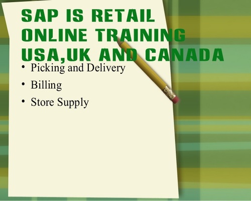 SAP IS RETAIL Online Training